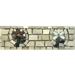 Faixa em Mosaico Rameti Ii - 10x30cm - 1