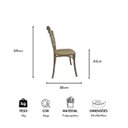 Ver imagem 5 de Cadeira Bege Cozinha Jantar Casamento Eventos Cerimônias