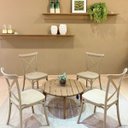 Ver imagem 4 de Cadeira Bege Cozinha Jantar Casamento Eventos Cerimônias