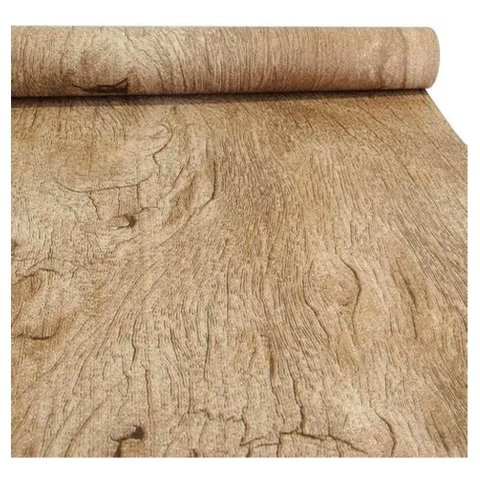 Papel Parede Adesivo Lavável Imita Madeira Tacolado Noce Md1802