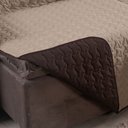 Ver imagem 3 de Protetor de Sofá 2,40m Retrátil D.f. Almofada Cáqui Tabaco