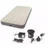 Colchão Solteiro Intex 64707 + Bomba Elétrica 110V 66631 - 1