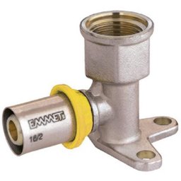 Cotovelo Emmeti Fixar Tubo 20Mm X 1/2 Fêmea 28125062 - 1