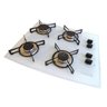 Fogão Cooktop 4 Bocas 4Q Lines Branco Safanelli Fcb403 - 6