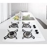 Fogão Cooktop 4 Bocas 4Q Lines Branco Safanelli Fcb403 - 2