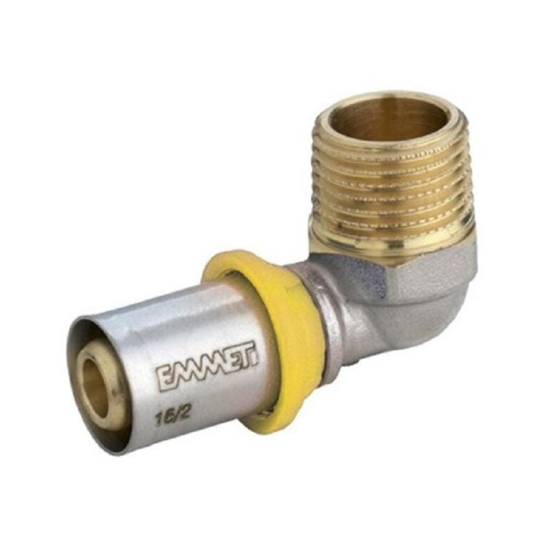 Cotovelo Emmeti Prensar Tubo 20Mm X 1/2 Macho 28125052