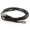 Cabo de Rede Blindado Cat5e com Rj45 Preto - 100 Metros - 1