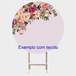 Painel Redondo Desmontável 150dº X 210cm Altura Mdf Cru - 4