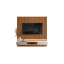 Ver imagem 2 de Painel de Tv com Led até 70 Polegadas de 1.80 Paris Lukaliam:jequitiba Ripado / Off White