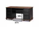 Ver imagem 4 de Escrivaninha Linz 6 Gavetas 80 X 176 X 50 Cm (a X L X P)