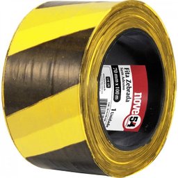 Fita zebrada sem adesivo 70 mm x 100 m Nove54 - 1