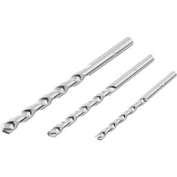 Jogo de brocas para concreto com ponta de metal duro/vídea 5 mm a 8 mm com 3 peças Vonder - 1