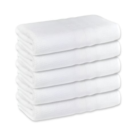 Kit C/ 5 - Toalhas de Banho - Vanilla - Super Soft - 100% Algodão - Buddemeyer Cor: Branco 1011