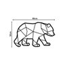 Painel Decorativo Animal Urso - 023 - 3