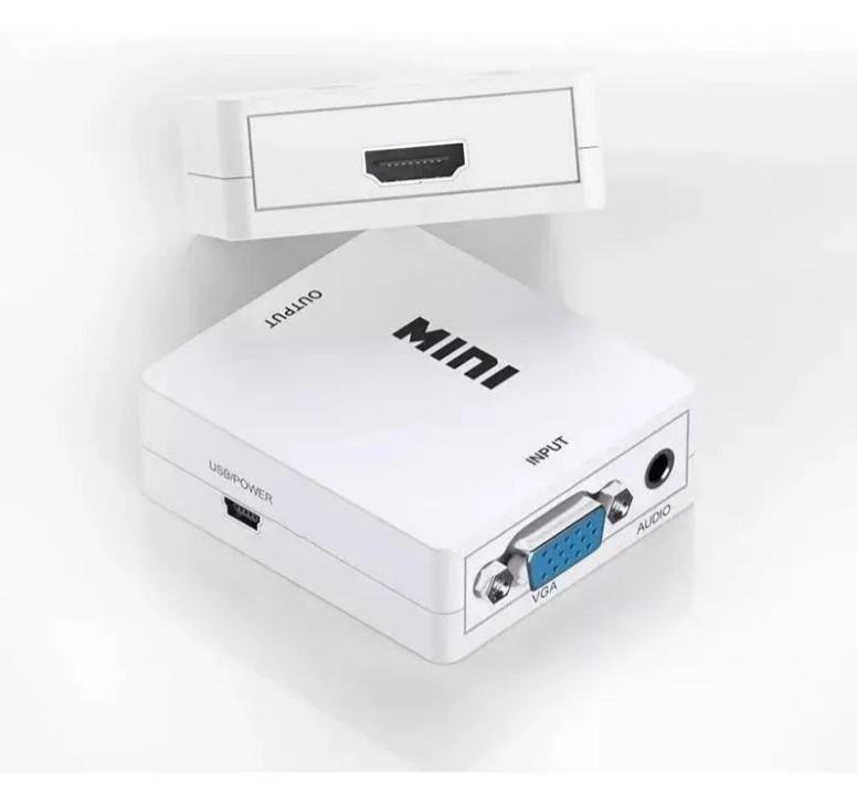 Conversor Adaptador Vga To Hdmi Vga Para Hdmi | MadeiraMadeira