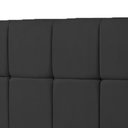 Ver imagem 2 de Cabeceira Super King Roma 195cm Suede Preto - Vallisa Decor