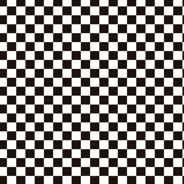 Papel de Parede Adesivo Xadrez Preto e Branco - 016 - 2