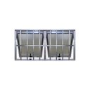 Ver imagem 1 de Vitro Maxim Ar 2 Seções com Grade Brilhante 60x120 Linha 25 Jade