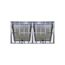 Ver imagem 2 de Vitro Maxim Ar com Grade 2 Seções Brilhante 60x120 Linha 25 Jade