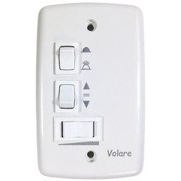Ventilador de Teto Volare Dourado VD42 Dunamis Palmae 4 Pás Natural - 127v - 6