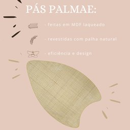 Ventilador de Teto Volare Dourado VD42 Dunamis Palmae 4 Pás Natural - 127v - 5