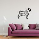 Ver imagem 2 de Painel Decorativo Animal Cachorro Pug - 151