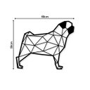 Ver imagem 3 de Painel Decorativo Animal Cachorro Pug - 151