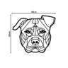 Painel Decorativo Animal Cachorro Pit Bull - 150 - 3