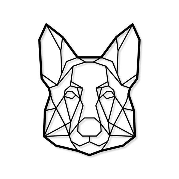 Painel Decorativo Animal Cachorro Pastor Alemão - 112 - 1