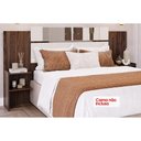 Ver imagem 5 de Painel Cama Box Madeirado Solteiro/casal/queen Mila C/ Espelho Branco - Panan
