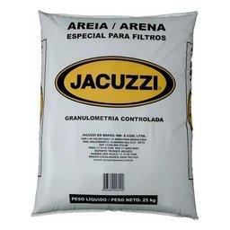 Areia Ensacada para Filtros de Piscina 25kg - Jacuzzi Ja22485106 - 1