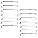Ver imagem 1 de Barra de Apoio 70cm Inox Kit 14 Unidades Acessibilidade Cadeirante Idoso Gestante Casa Banheiro Box