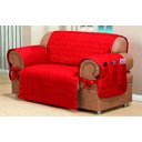 Ver imagem 5 de Capa Protetora de Sofa Microfibra 02 e 03 Lugares Vermelho