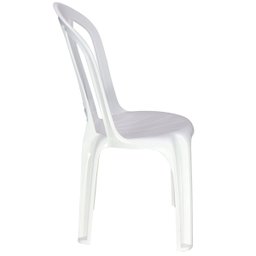 Conjunto 4 Cadeiras de Plástico Polipropileno Bistrô para Bar Atlântida - Tramontina - Branco 92013/ - 6