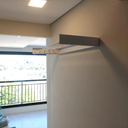 Ver imagem 5 de Varal Mágico Retrátil Oculto 6 Varetas 104cm Parede Branco