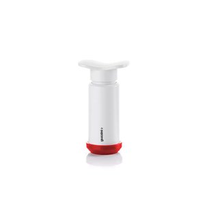 Bomba a Vácuo Manual 6,4 X 4,5 X H11,2 Cm - Saveit - Branco e Vermelho - Guzzini