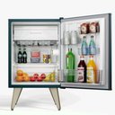 Ver imagem 2 de Frigobar Brastemp Retrô 76l Verde 110v Bra08hnana
