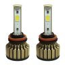 Par Lâmpada Super Led Automotiva Kit 9000 Lumens 12V 24V Farol H11 6000K - 4