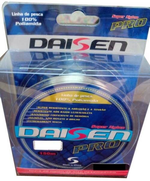 Linha Mono NeW Daisen - 150 metros - - 0,90mm 48kg | MadeiraMadeira