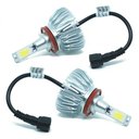 Ver imagem 4 de Par Lâmpada Super LED 6000 Lumens 12V 24V 40W Importway H8 H9 H11 6000k
