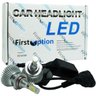 Kit Par Lâmpada Super Led Automotiva Farol Carro HB3 9005 6000 Lumens 12V 24V First Option 6000K - 1