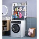 Ver imagem 2 de Rack Estante Lavanderia Prateleira Organizador Metal Casa Organizaçao