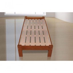 Cama Turca Solteirão Porto Angelim Pedra/Tauari Mel - 1