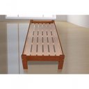 Ver imagem 1 de Cama Turca Solteirão Porto Angelim Pedra/Tauari Mel