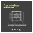 Ver imagem 4 de Forno Convector Elétrico com Vapor 5 Esteiras WCV-535D Wictory