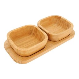 Jogo de Petisqueira com Base em Bambu Ecokitchen Ecológica - 2