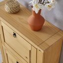 Ver imagem 6 de Sapateira Madeira 2 Portas Basculantes 10 Pares Rústico Idimex