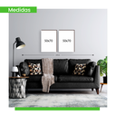 Ver imagem 5 de Kit 2 Quadros Cerejeira em Flor 50x70cm Decorativos