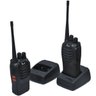 Kit 4 Rádios Comunicador Ht Walk Talk Uhf 16 Canais Profissional Knup Kp-M0008 Preto Bivolt - 4