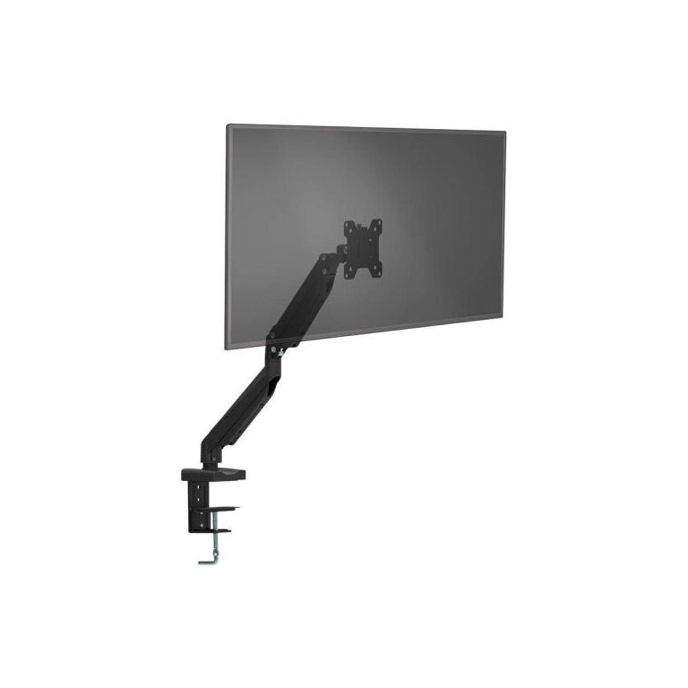 Suporte de Mesa Articulado para Monitor de 17" a 32" com Ajuste de Altura e Pistão a Gás –